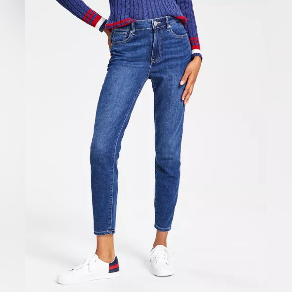 NWT - Tommy Hilfiger Women's Tribeca TH Flex Ankle Skinny Jeans - Size 18